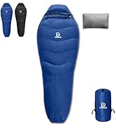 ダウン寝袋 冬用 (220*85cm) 超軽量 防災 車中泊 アウトドア Amazon.co.jp: DERWAY ダウン寝袋 冬用 軽量 枕付き (220*85cm